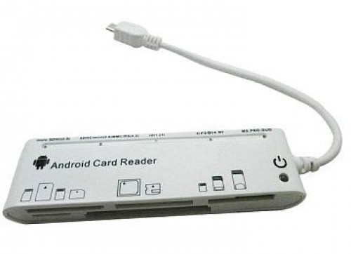 Extradigital Card reader OTG 5 slots >> Micro USB image 1