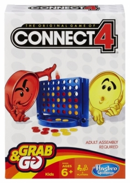Hasbro Spēle Savieno 4 (Connect 4), ceļojumu formāts