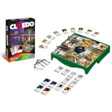 Hasbro Detektīvspēle CLUEDO, ceļojumu versija