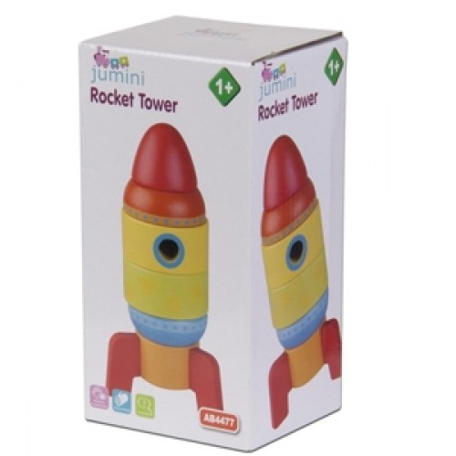 Rocket tower (AB4477) Jumini attīstoš.rotaļlieta image 1