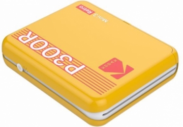 Kodak photo printer Mini 3 Plus Retro, yellow