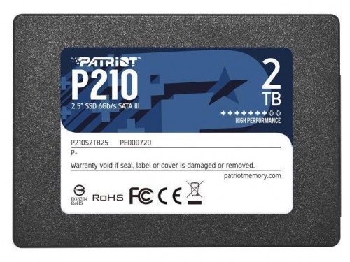 SSD SATA2.5" 2TB/P210 P210S2TB25 PATRIOT image 1