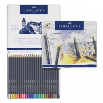 Акварельный карандаши Faber-Castell Goldfaber Creative Studio 24 - цвета
