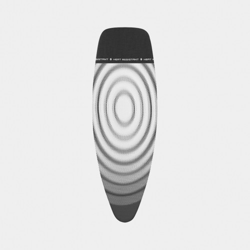 BRABANTIA gludināmā dēļa pārvalks, 135x45 cm, Titan Oval (D), 8 mm - 135842 image 1