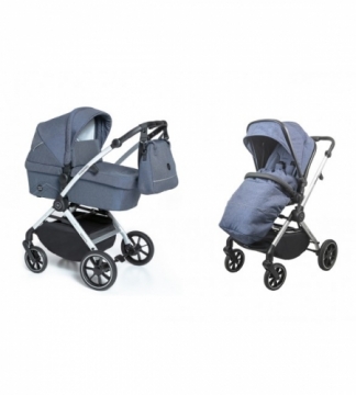 Baby Design Ratiņi SMOOTH "2in1" 03 navy BabyDesign, Akcija
