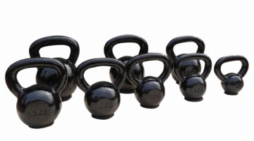 Toorx Kettlebell cast iron with rubber base 16kg