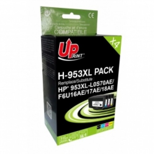 UPrint HP H-953XL PACK 4 BK/C/M/Y image 1