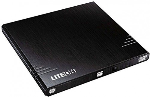 Liteon ārējais DVD/CD rakstītājs Ext 8x USB, melns (EBAU108) image 1