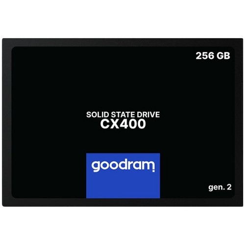 GOODRAM CX400 GEN.2 256GB SSD, 2.5” 7mm, SATA 6 Gb/s, Read/Write: 550 / 480 MB/s, Random Read/Write IOPS 65K/61,4K image 1