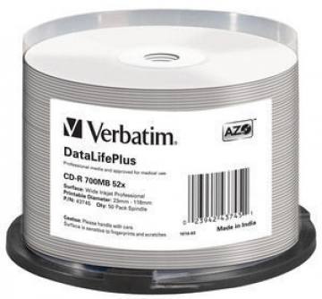VERBATIM 43745 CD-R Verbatim 50pcs, 70