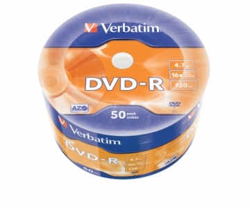 VERBATIM 43788 DVD-R Verbatim wrap 50