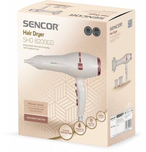 Hair Dryer Sencor SHD8200GD image 3