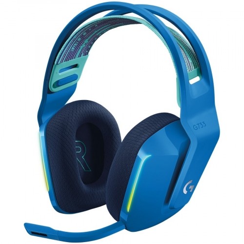 LOGITECH G733 LIGHTSPEED Wireless RGB Gaming Headset - BLUE - 2.4GHZ - EMEA image 1