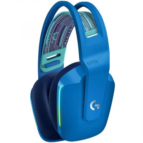 LOGITECH G733 LIGHTSPEED Wireless RGB Gaming Headset - BLUE - 2.4GHZ - EMEA image 2