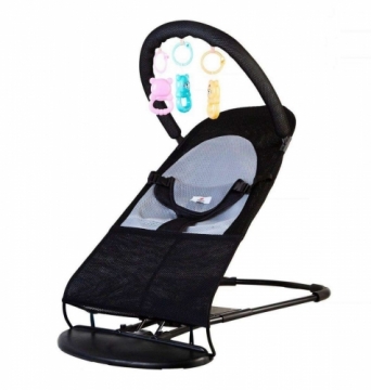 Tlc Baby TLC Bouncer Balance Soft Art.173904 Mazuļu kvalitātīvs, ergonomisks šūpuļkrēsliņš ar mantiņam(analogs Babybjorn Balance Soft)