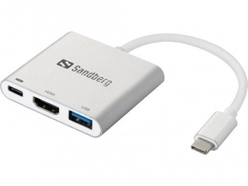 Sandberg 136-00 USB-C Mini Dock HDMI+USB image 1