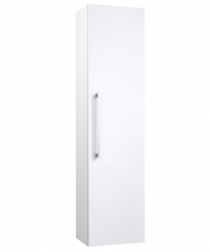 TALL UNITS WITH ACCESSORIES PANEL Raguvos Baldai SCANDIC 35 CM glossy white 1530211