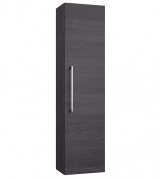 Высокий шкаф для ванной Raguvos Baldai SCANDIC 35 CM black oak 1530201