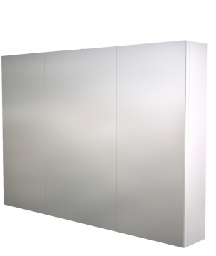 Vannas istabas spoguļskapītis Raguvos Baldai SCANDIC 100 CM glossy white 1500711