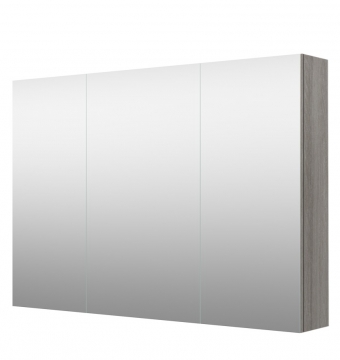 Vannas istabas spoguļskapītis Raguvos Baldai SCANDIC 100 CM grey ash 1500703