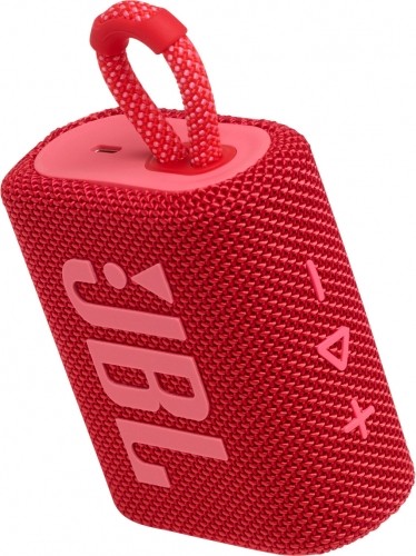 JBL wireless speaker Go 3 BT, red image 4