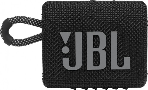 JBL wireless speaker Go 3 BT, black image 1