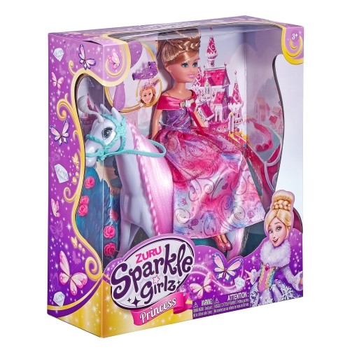 SPARKLE GIRLZ dolls playset Princess With Horse, 10057 image 2