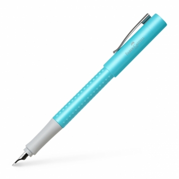 Faber-castell Fountain pen Grip Pearl Ed. F turquoise