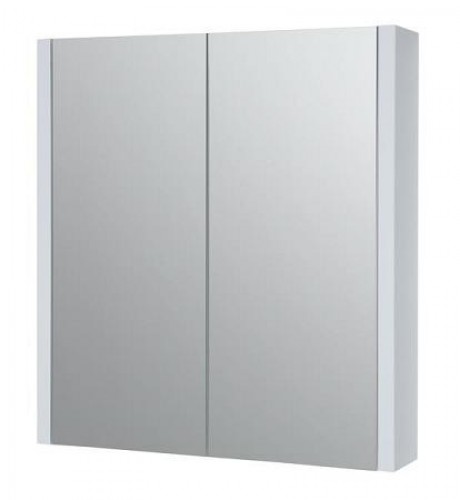 Шкафчик с зеркальными дверцами Raguvos Baldai LUNA, SERENA 75 CM glossy white 1400411 image 1