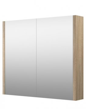 Vannas istabas spoguļskapītis Raguvos Baldai LUNA, SERENA 75 CM grey oak 1400410