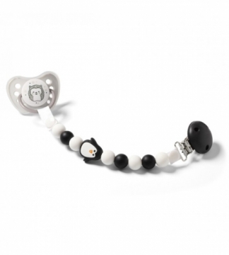 māneklīša ķēde BabyOno 719/05 black&white