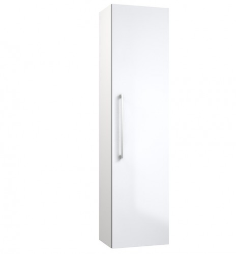 Высокий шкаф для ванной Raguvos Baldai ALLEGRO 35 CM glossy white/white 1130206 image 1