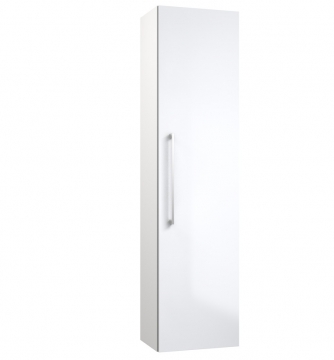 TALL UNIT WITH ACCESSORIES PANEL Raguvos Baldai ALLEGRO 35 CM glossy white/white 1130206