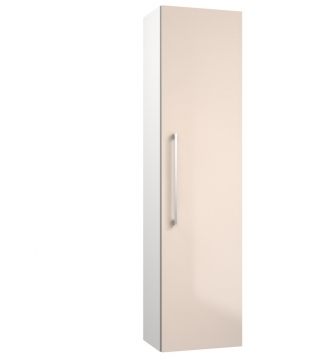 Высокий шкаф для ванной Raguvos Baldai ALLEGRO 35 CM glossy beige/white 1130208