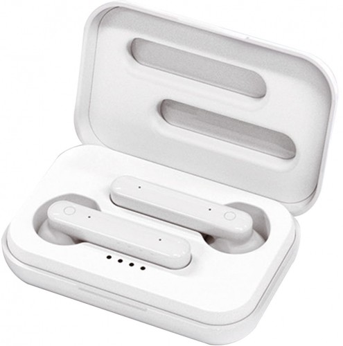 Platinet earphones Sport + charging station PM1040 Aura, white image 2