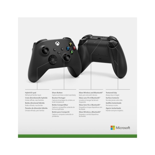 Microsoft XBOX Series Wireless Controller carbon black image 5
