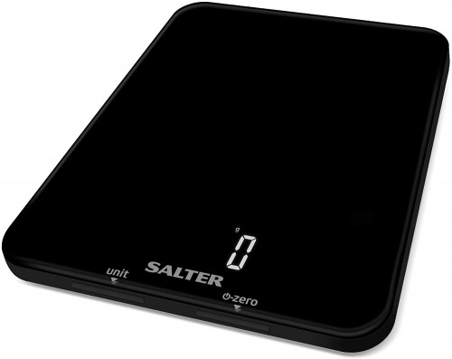 Salter 1180 BKDR Phantom Digital Kitchen Scale - Black image 1
