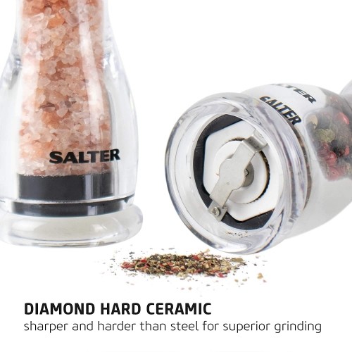 Salter 7606 CLXR Contemporary Salt & Pepper Mills image 3