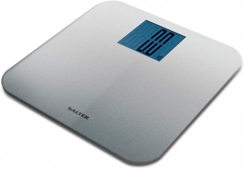 Salter 9075 SVGL3R Max Electronic Digital Bathroom Scales - Silver image 1