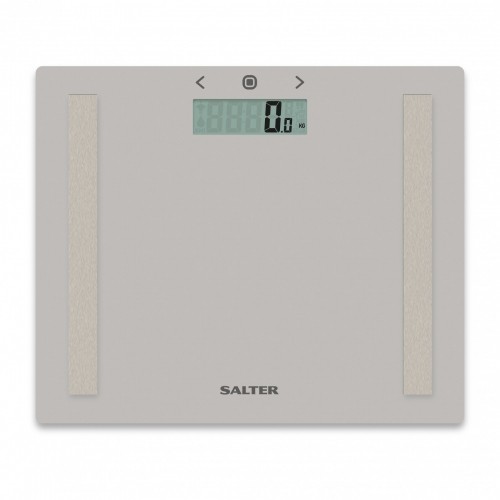 Salter 9113 GY3R Compact Glass Analyser Bathroom Scales - Grey image 2
