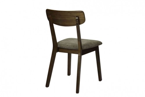Cushion seat chair MOROCCO WALNUT/TAUPE image 3