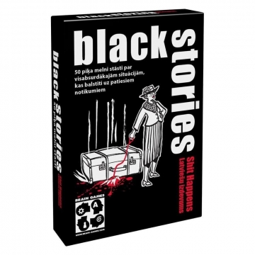 BRAIN GAMES Galda spēle Black Stories Shit Happens