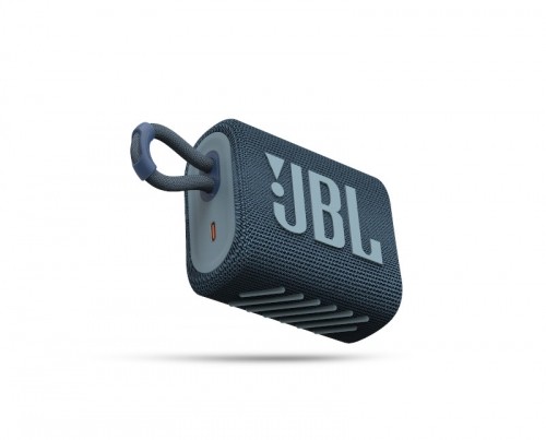 JBL ūdensizturīga portatīvā skanda JBL Go, zila - JBLGO3BLU image 1