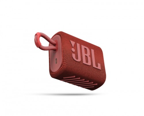 JBL ūdensizturīga portatīvā skanda JBL Go, sarkans - JBLGO3RED image 1