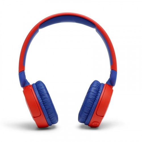 JBL on-ear austiņas ar Bluetooth bērniem, sarkanas ar zilu - JBLJR310BTRED image 2