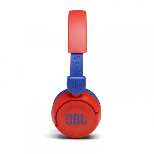 JBL on-ear austiņas ar Bluetooth bērniem, sarkanas ar zilu - JBLJR310BTRED image 3