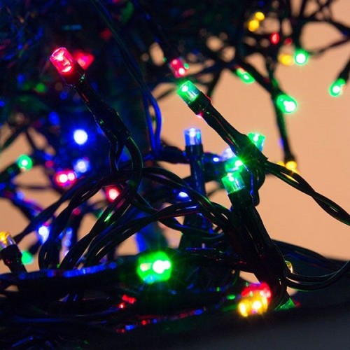 Christmas Planet Разноцветная Рождественская Гирлянда (48 LED-лампочек) image 3