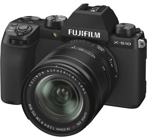 Fujifilm X-S10 + 18-55mm Kit, black image 1