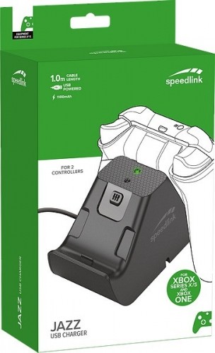 Speedlink зарядное устройство для игрового пульта Jazz Xbox Series X/S (SL-260002-BK) image 4