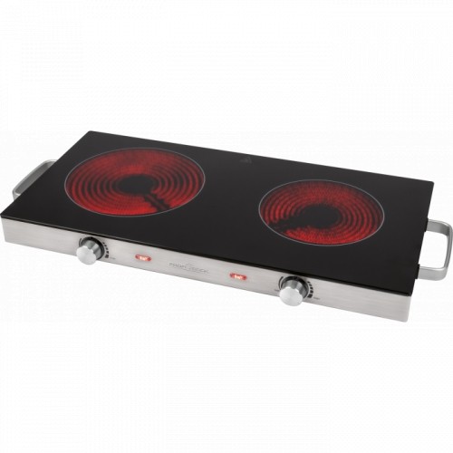 Infrared double cooking plate ProfiCook PCDKP1211 image 1